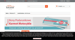 Desktop Screenshot of motocykle-karmot.pl